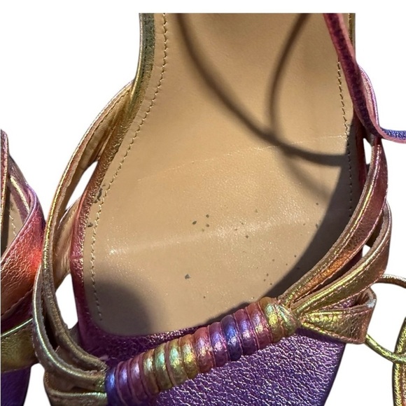 Aquazzura Leather D'Orsay Pumps Size 40 U.S Size 10 - Picture 8 of 14